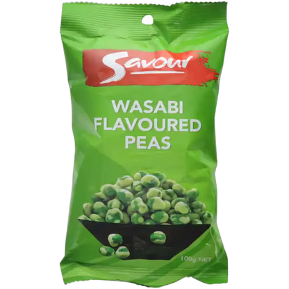 SAVOR Wasabi Flav. Peas with wasabi 100G