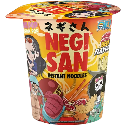 NEGISAN Instant. Cup Noodles One Piece Spicy Beef 65G