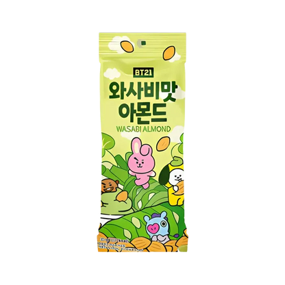 LINE FRIENDS BT21 Wasabi Almond 30G