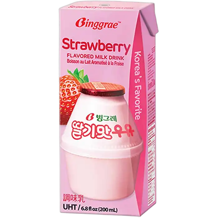 BINGGRAE Strawberry Milk 200ML