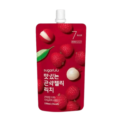 SUGARLOLO Konjac Jelly Lychee flavor 150G