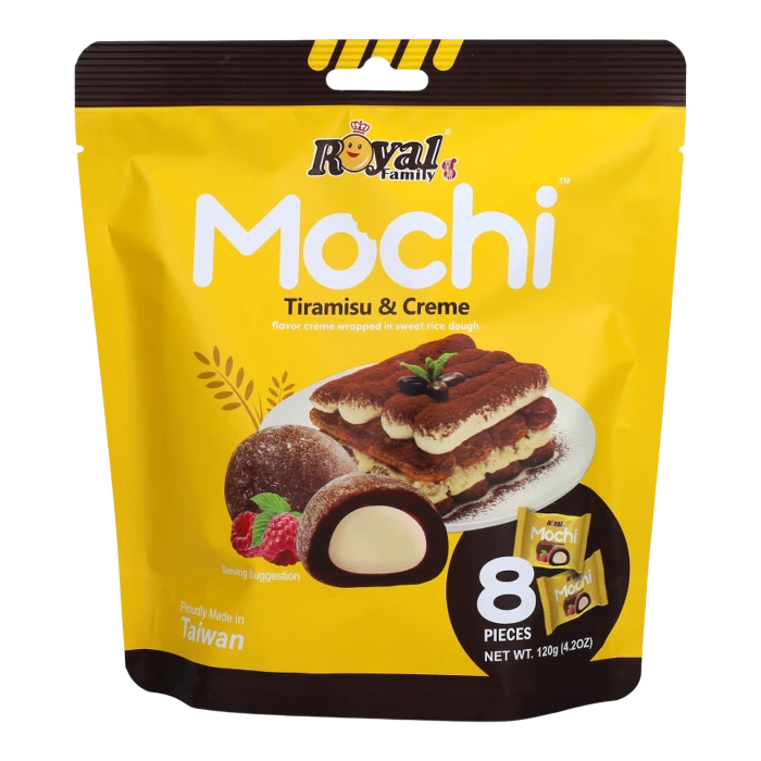 KONINKLIJKE FAMILIE Mochi Tiramisu & Crème 120G