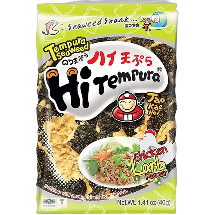 TAOKAENOI Tempura Seaweed Chicken Larb 40G