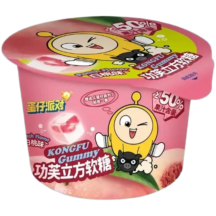 HAOLIYUAN Filled Gummies Peach 52G