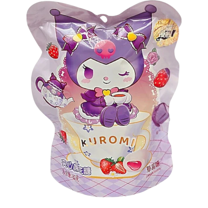 SANRIO Kuromi Gevulde Marshmallow Druif 60G