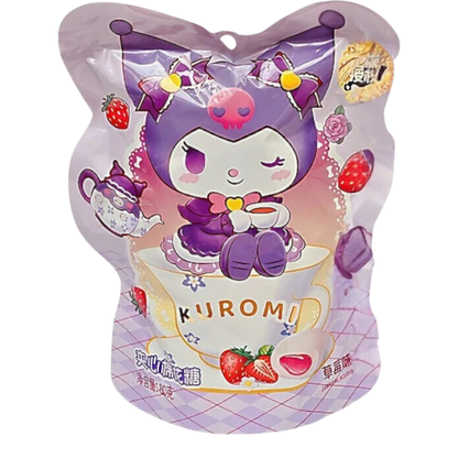 SANRIO Kuromi Gevulde Marshmallow Druif 60G