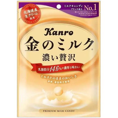 KANRO Golden Milk Candy 80G