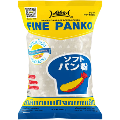 LOBO Breadcrumbs Fine Panko Bag 1KG