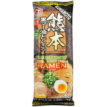 ITSUKI Ramen Kumamoto Black Garlic Tonkotsu 176G Japanische Instant Ramen