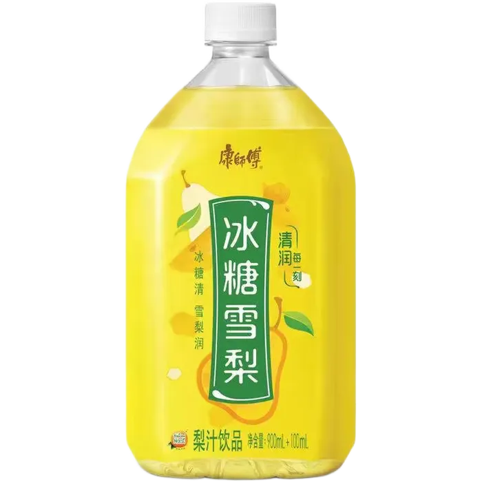 MASTER KONG Birnen Getränk 1L Chinesisches Birnensaftgetränk mit Kandiszucker