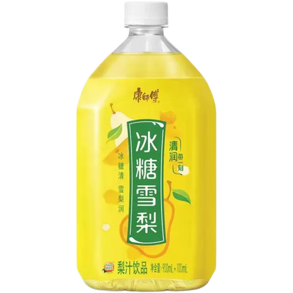 MASTER KONG Birnen Getränk 1L Chinesisches Birnensaftgetränk mit Kandiszucker