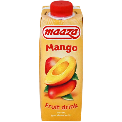 MAAZA Mango Getränk 330ML Tropisches Mango Fruchtsaftgetränk im Tetrapak