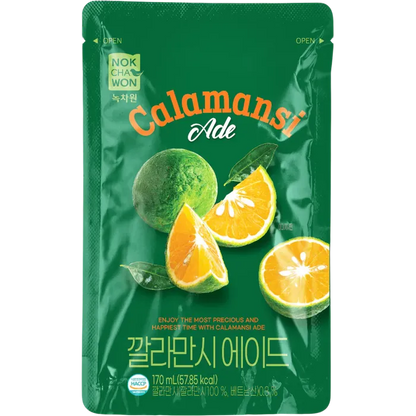 NOKCHAWON Ade Calamansi 170ML Koreanisches Calamansi Getränk
