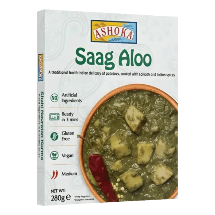 ASHOKA Instant Saag Aloo 280G