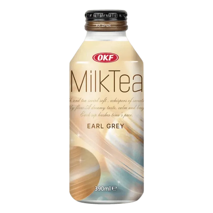 OKF Earl Gray Milchtee 390ml Koreanischer Milchtee mit Earl Grey