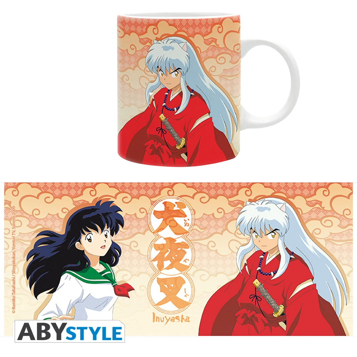 INUYASHA Mug 320ml Inuyasha & Kagome