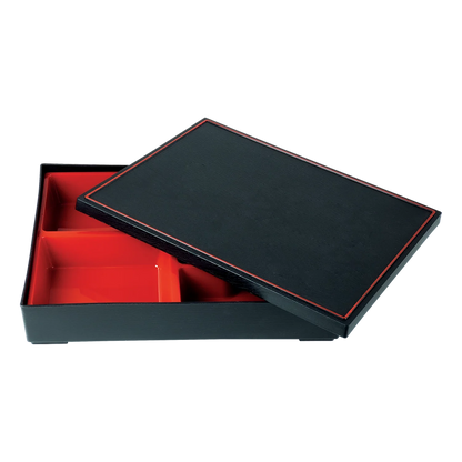 JADE TEMPLE Bento Box Black with Lid