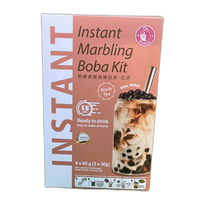 O's Bubble Instant Boba Black Tea 240G