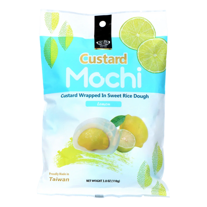ROYAL FAMILY Custard Fruit Mochi Lemon 110G