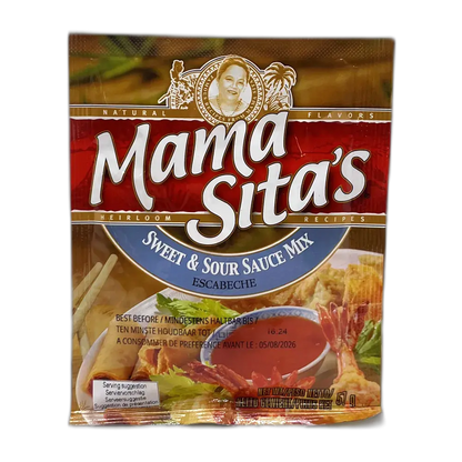 MAMA SITA'S spice mix sweet and sour sauce bag 57G