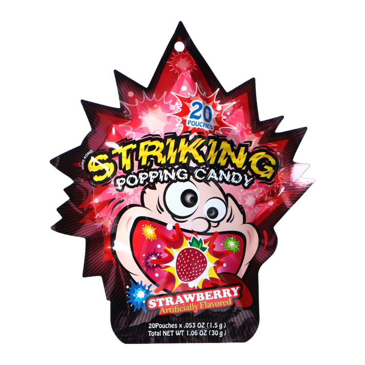 STRIKING Popping Candy Strawberry 30G