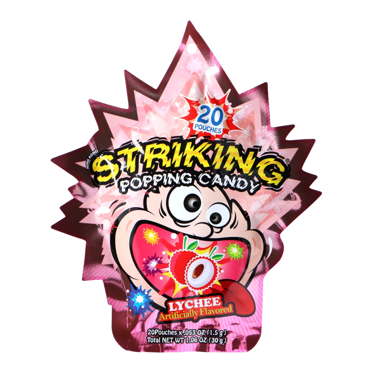 STRIKING Popping Candy Lychee 30G