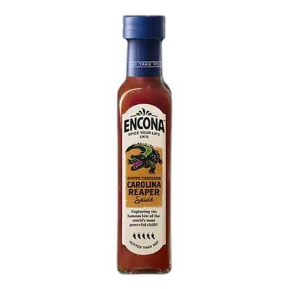 ENCONA Carolina Reaper Sauce – Extrem scharfe Chilisauce 142ML