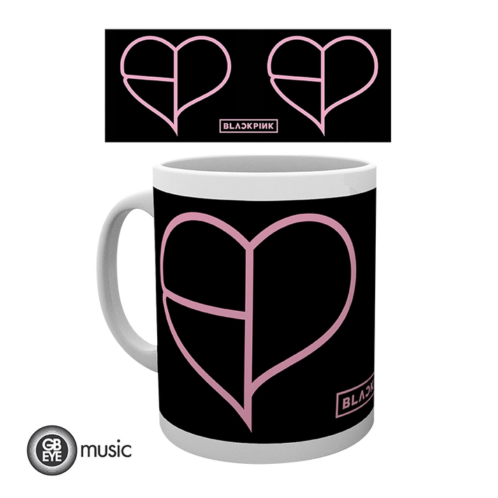 BLACK PINK Mug 320ML Heart Icon