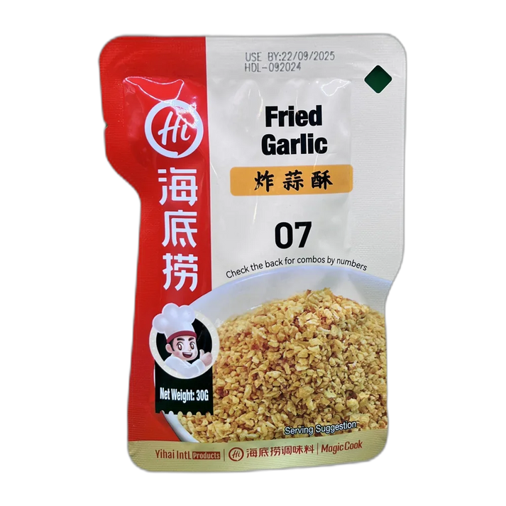 HAIDILAO Fried Garlic Frittiert. Knoblauch 30G