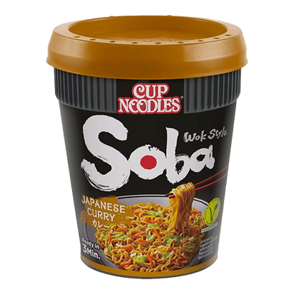 NISSIN Cup Noedels Soba Japanse Curry 90G