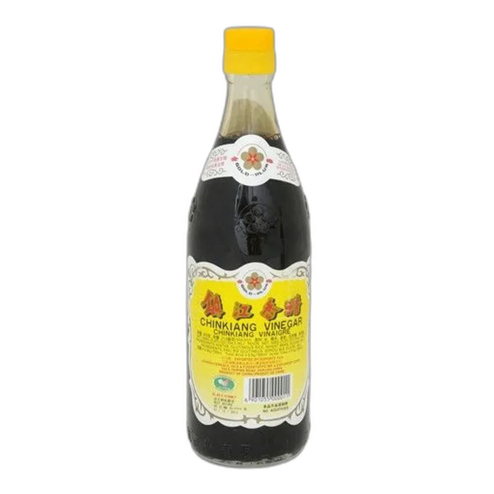 GOLD PRUIM Chinkiang Azijn 550ML – Zwarte rijstazijn uit China