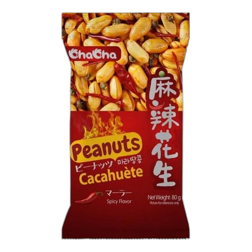CHACHA Cahuete Peanuts Spicy 80G