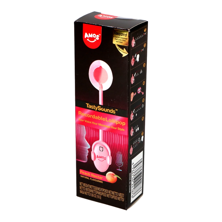 AMOS Tasty Sounds Lollip. Peach Recordable 16G