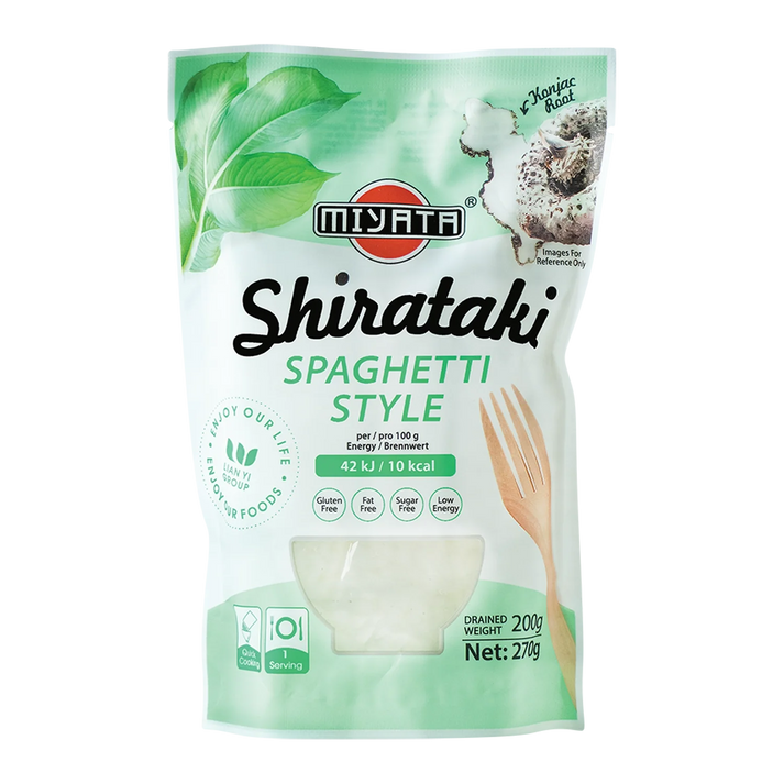 MIYATA Shirataki Spaghett Style Noodles 270G