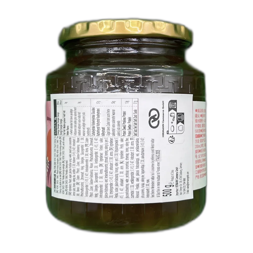 HENG SHOU TANG Oolong Perzikthee 500G