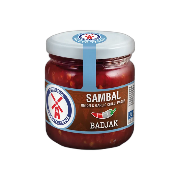 WINDMILL Sambal Badjak 200G – Mild Asian chili paste