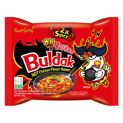 SAMYANG Buldak 2xPittige Hete Kip Ramen 140G