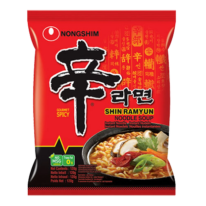 NONGSHIM Instant Noodles Shin Ramyun 120G