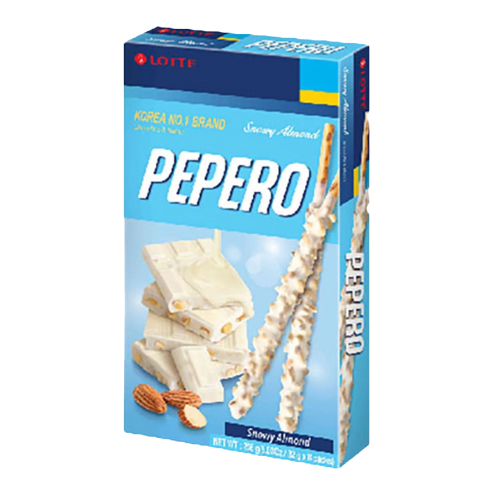 PEPERO Biscuit Stick Snowy Almond 36G