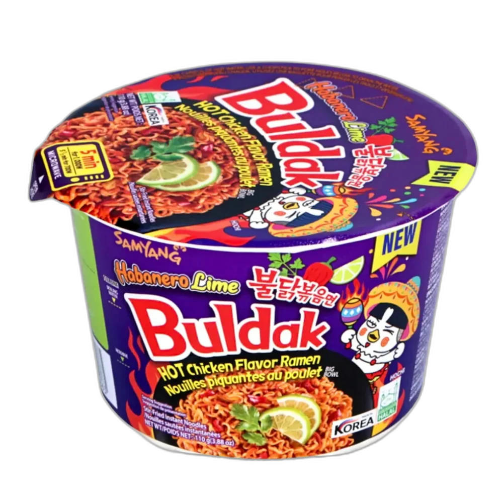 SAMYANG Buldak Habanero Lime Ramen Big Bowl 110G