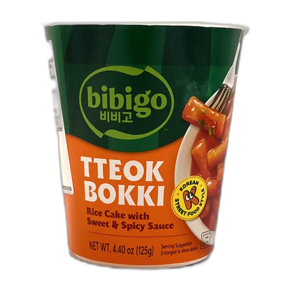 BIBIGO Tteokbokki Met Hete En Pittige Saus 125G