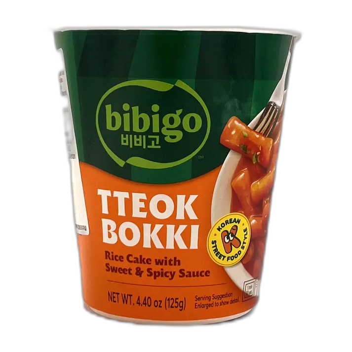BIBIGO Tteokbokki Met Hete En Pittige Saus 125G