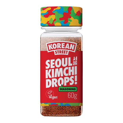 KOREAN STREET Seoul Kimchi Drops Spice Mix 60G