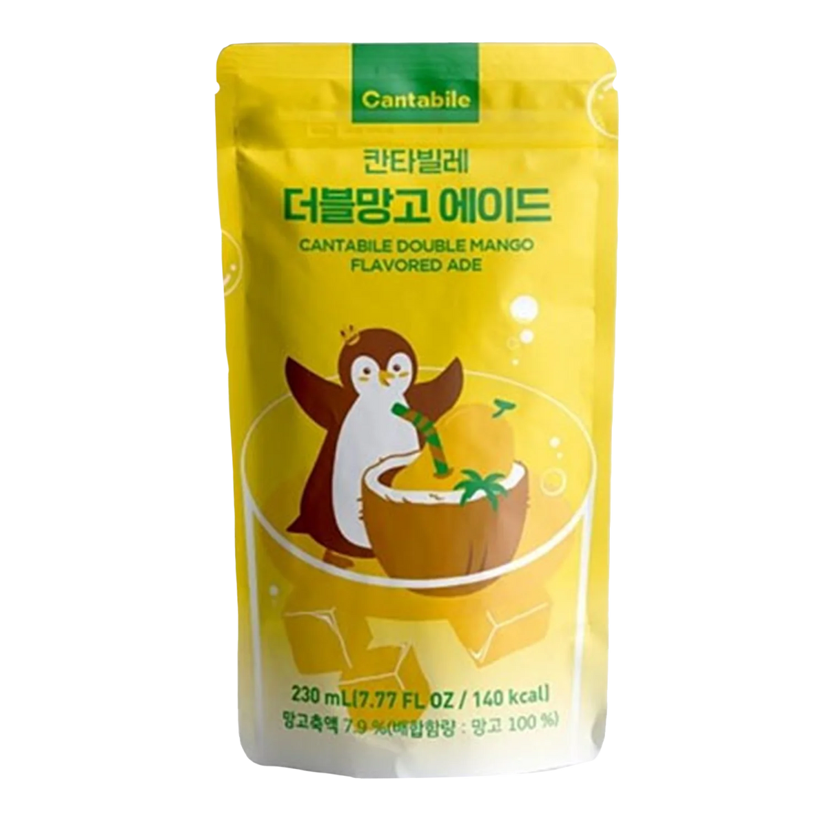 CANTABILE Gearomatiseerde Ade Dubbele Mango 230ML