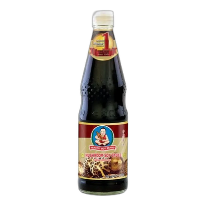 GEZONDE JONGEN Champignon-Sojasaus – Veganistische Champignon-Sojasaus 700ML