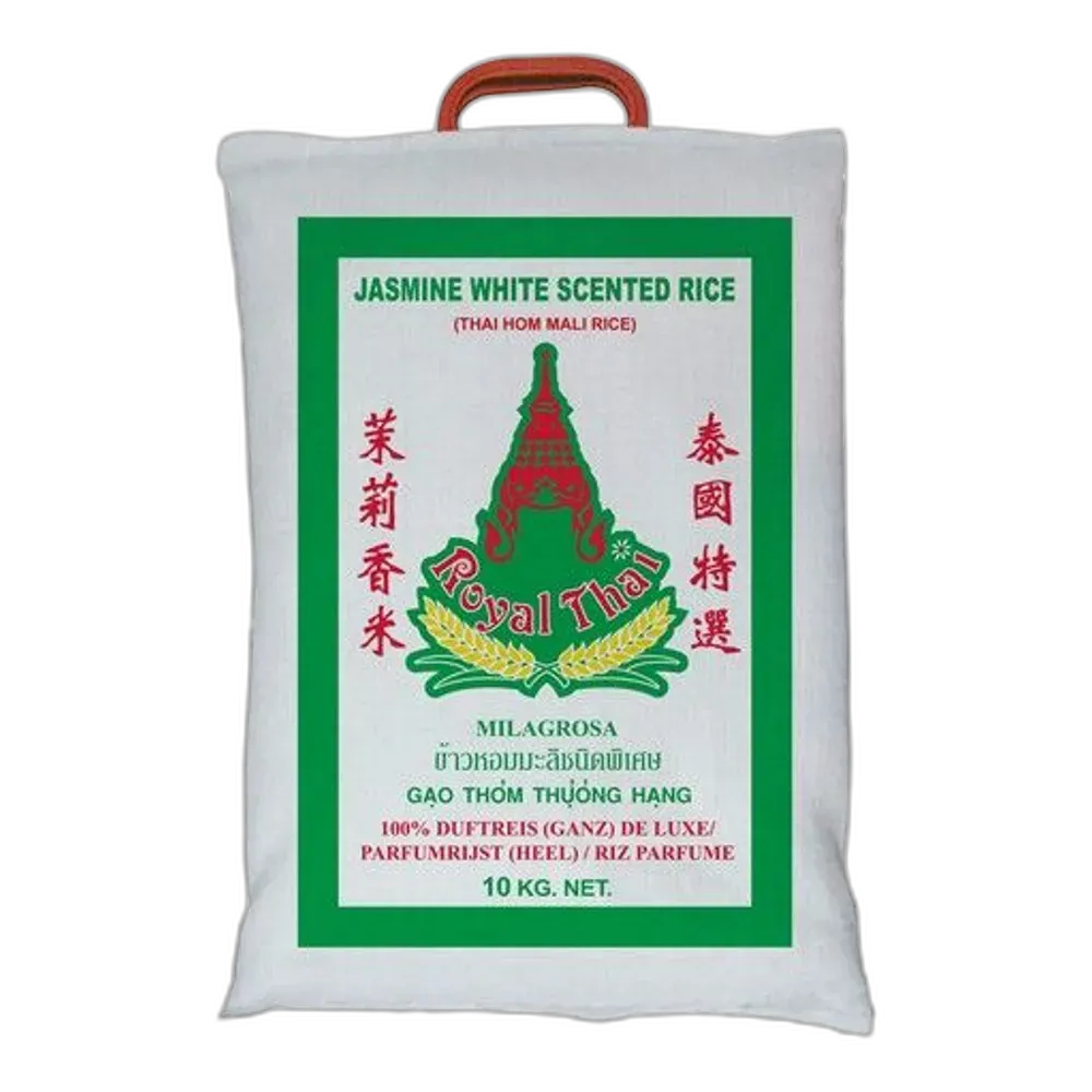 ROYAL THAI Jasmijnrijst 10KG – Thaise geurrijst uit Thailand