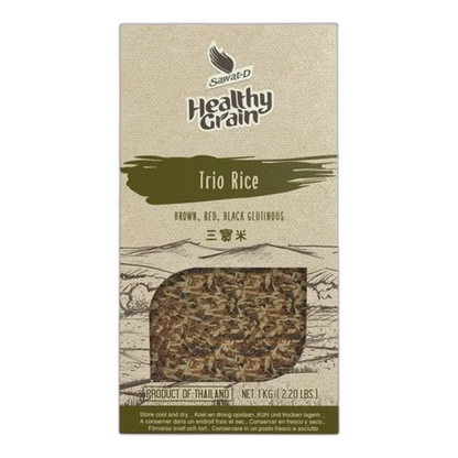 SAWAT Healthy Grain Trio Rijst Kleverig 1KG