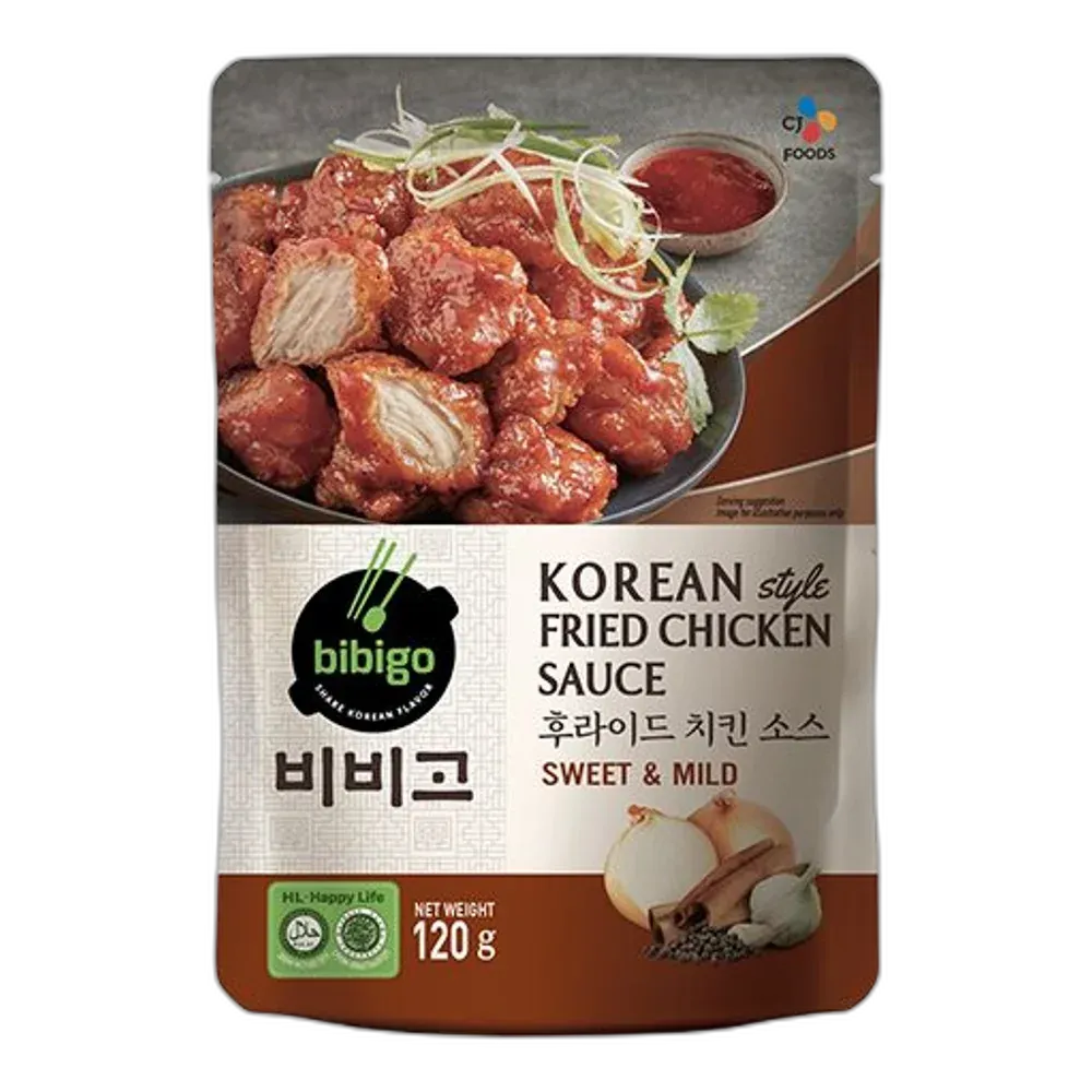 BIBIGO Korean Fried Chicken Sauce – Süß-scharfer Geschmack aus Korea | 120g