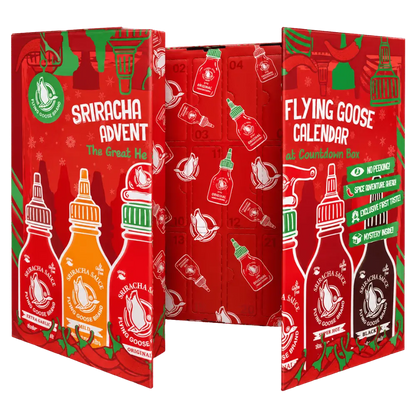 FLYING GOOSE Sriracha Adventskalender