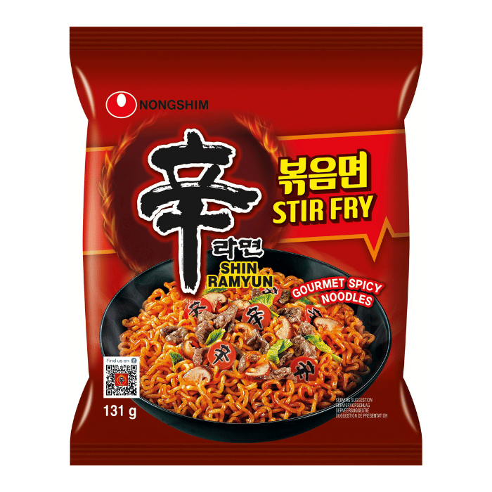 NONGSHIM Instant Noodles Stir Fry 131G